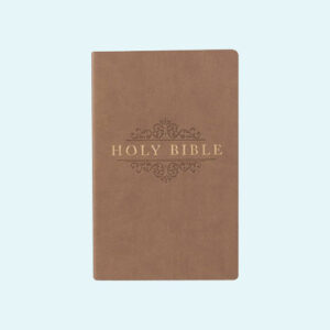 Tan Faux Leather KJV Bible