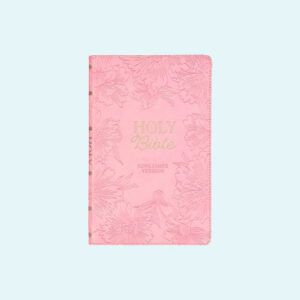 Light Pink Faux Leather, KJV Bible