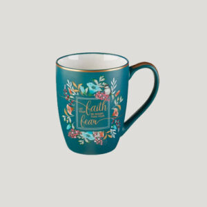 Teal Faith Be Bigger Mug